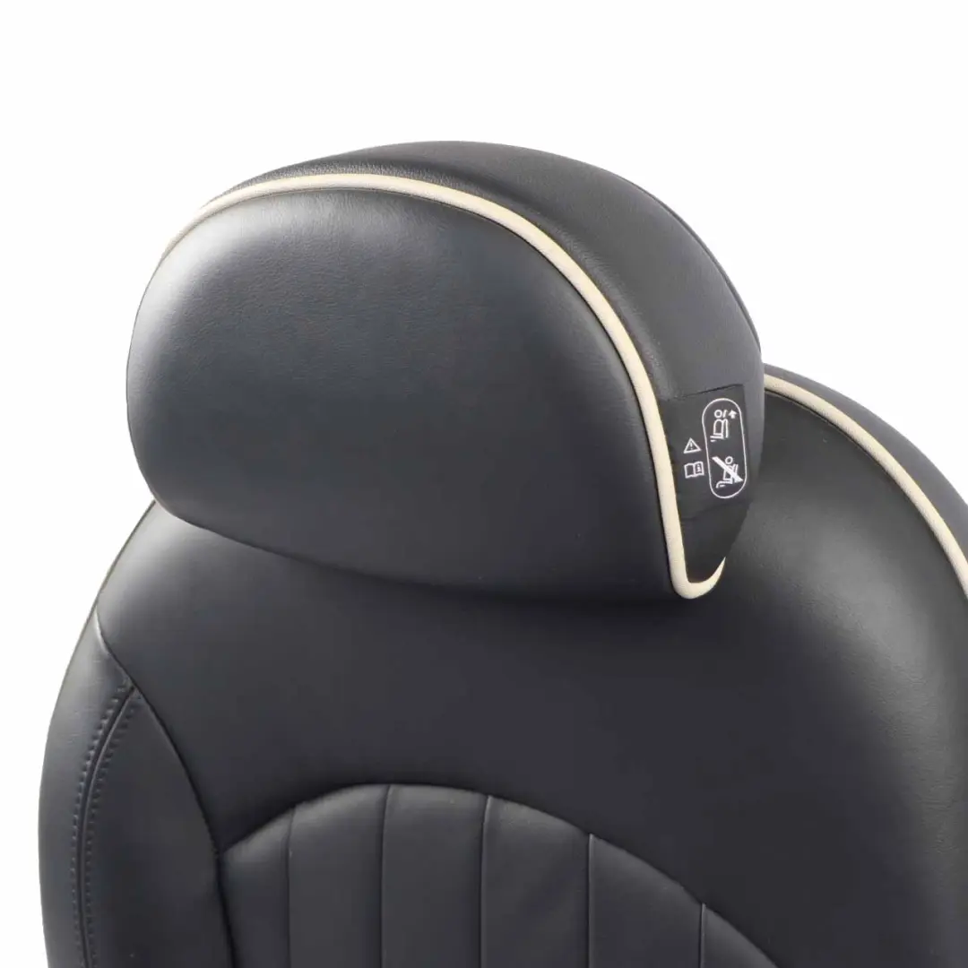 Mini R60 Sedile posteriore pieghevole destro Pelle Lounge Nero Carbonio - SKU 9808822 - Numero di parte 9808822