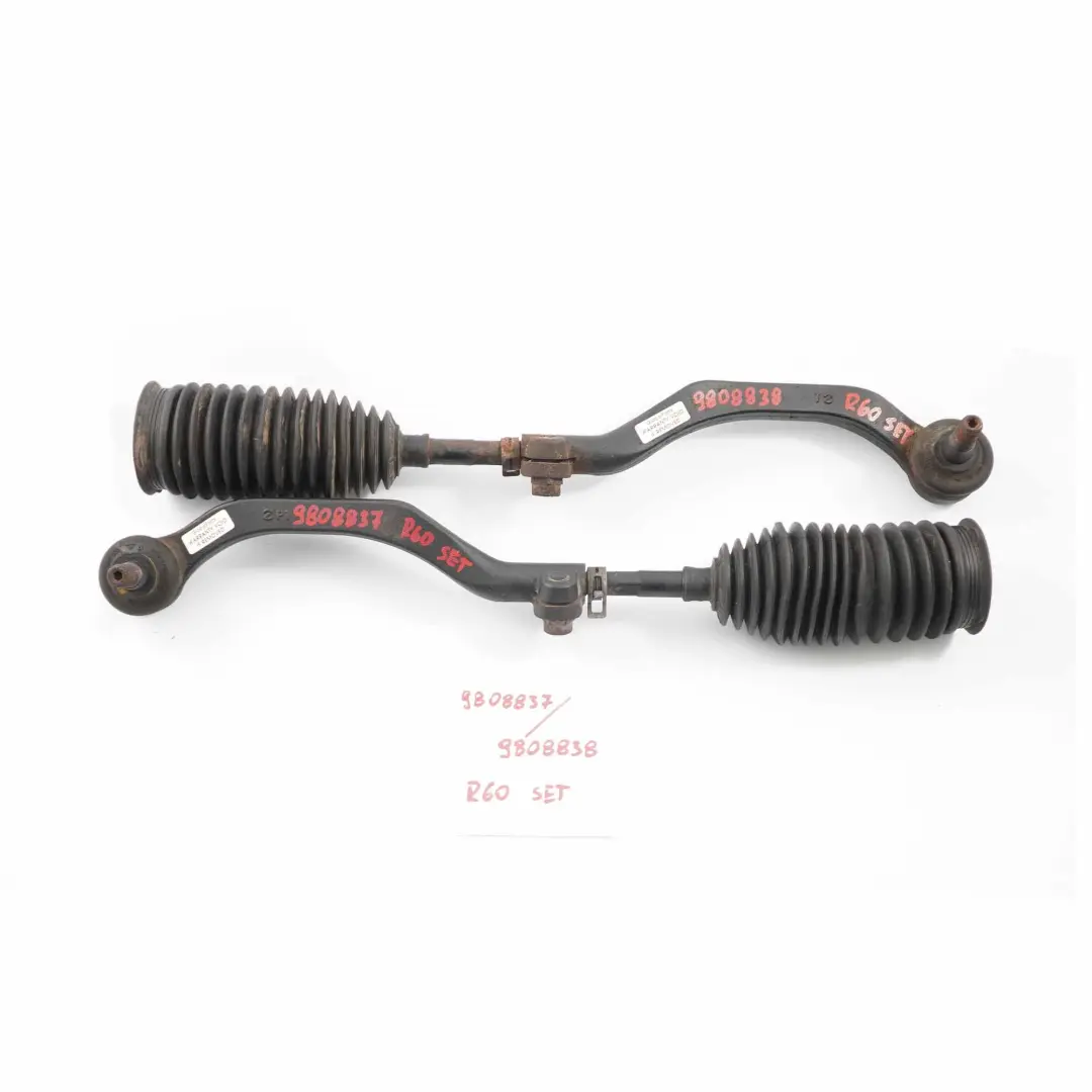 Barra de dirección izquierda derecha Juego para MINI Cooper R60 R61 con número de pieza 9808837 MINI Cooper R60 R61 Barra de dirección izquierda derecha Juego - SKU 9808837/9808838 - Número de pieza 9808837