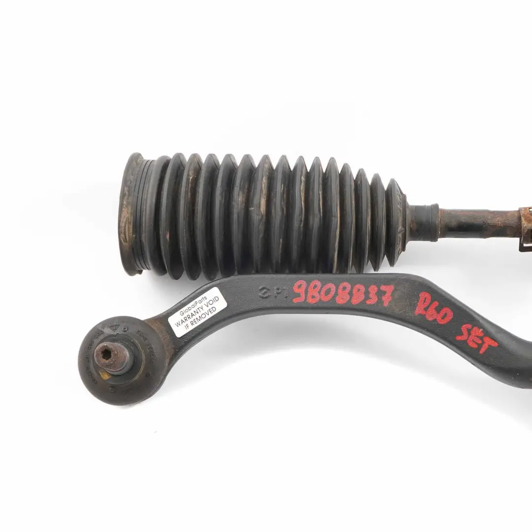 Steering Linkage Tie Rod Front Left Right N/O/S Set to MINI Cooper R60 R61 with Part number 9808837 MINI Cooper R60 R61 Steering Linkage Tie Rod Front Left Right N/O/S Set - SKU 9808837/9808838 - Part number 9808837