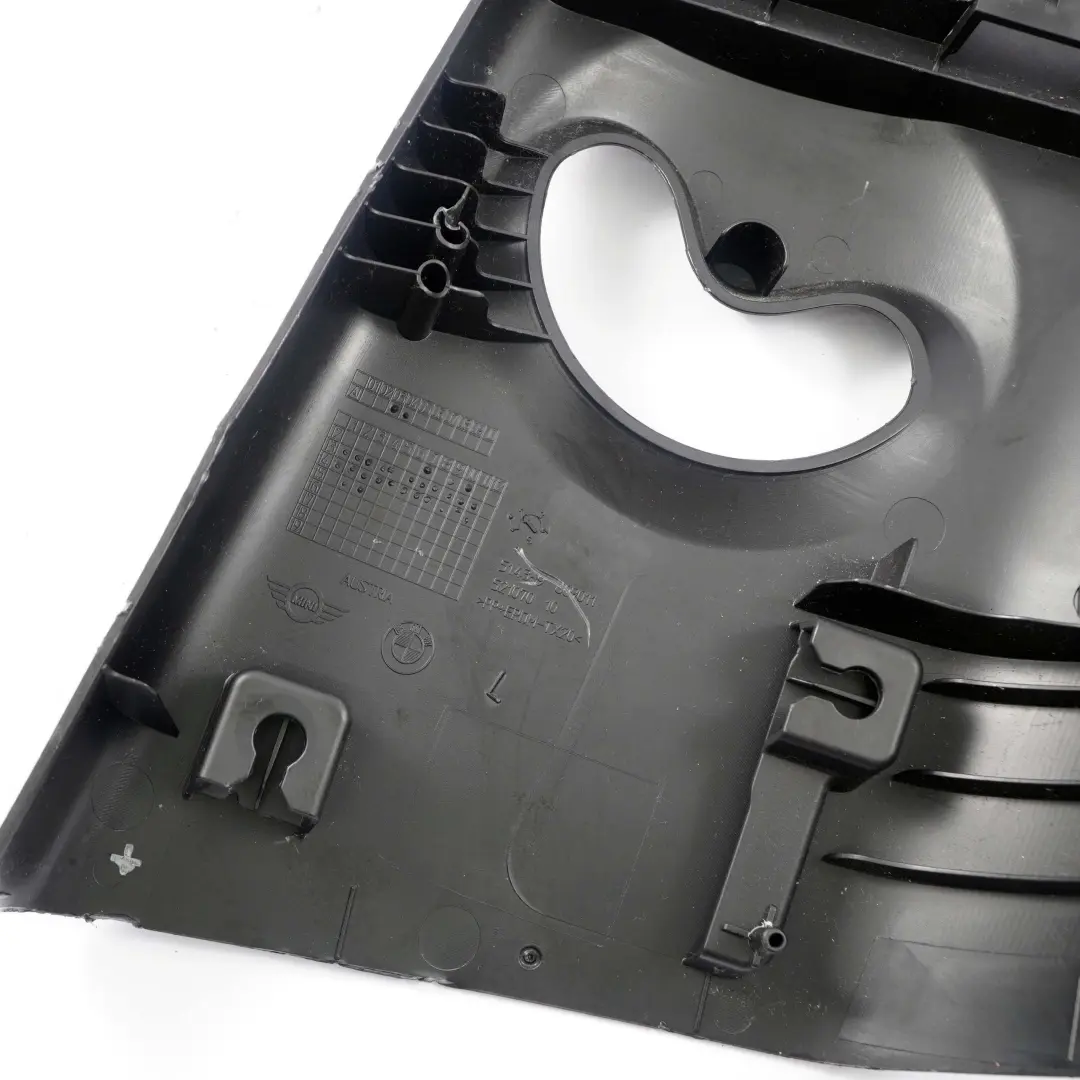 A-Column Trim Paceman Covering Panel Left N/S Carbon Black to Mini R61 with Part number 9809013 Mini R61 A-Column Trim Paceman Covering Panel Left N/S Carbon Black - SKU 9809013 - Part number 9809013