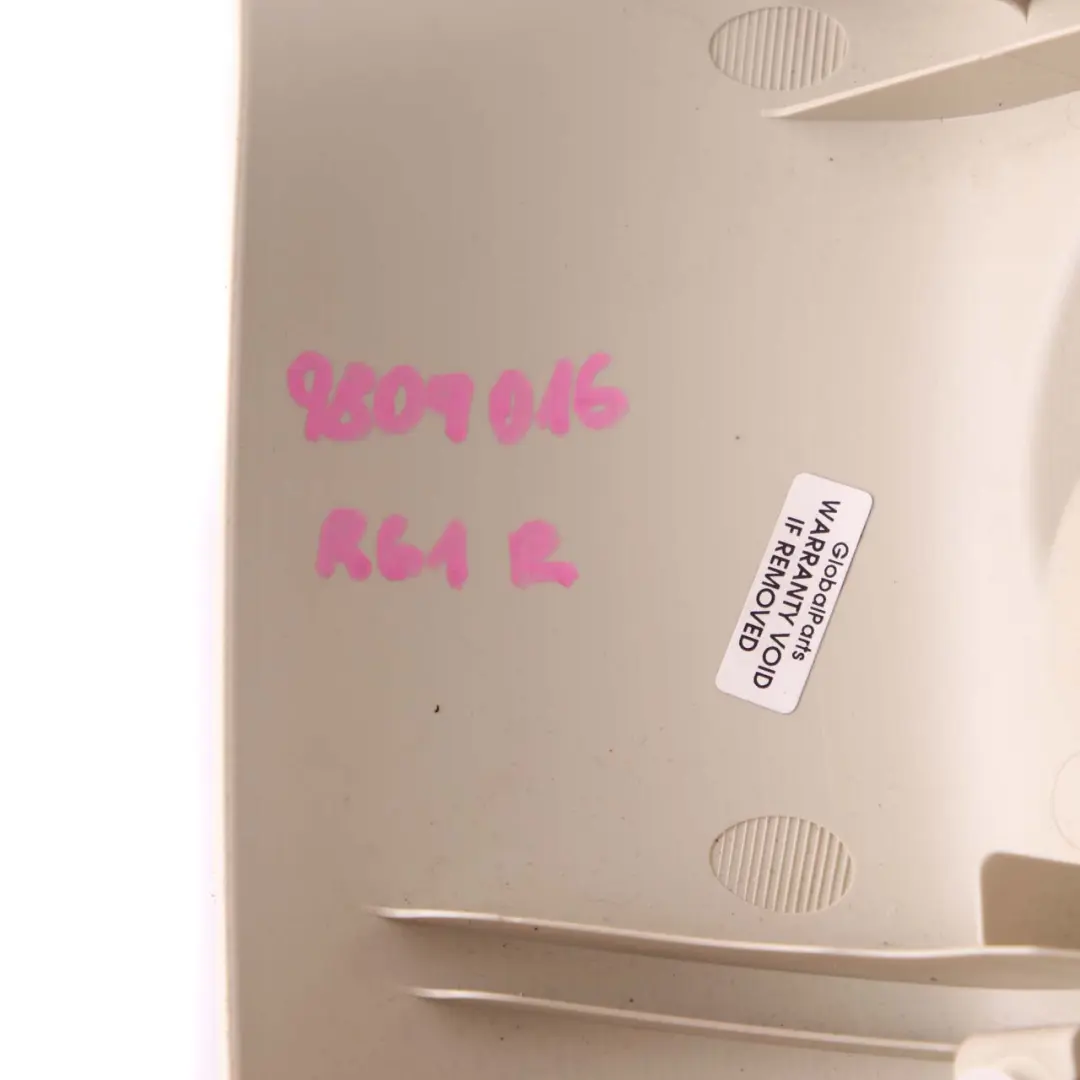 Column Upper Right O/S Light Beige to Mini Cooper Paceman R61 Cover B with Part number 9809016 Mini Cooper Paceman R61 Cover B Column Upper Right O/S Light Beige - SKU 9809016 - Part number 9809016