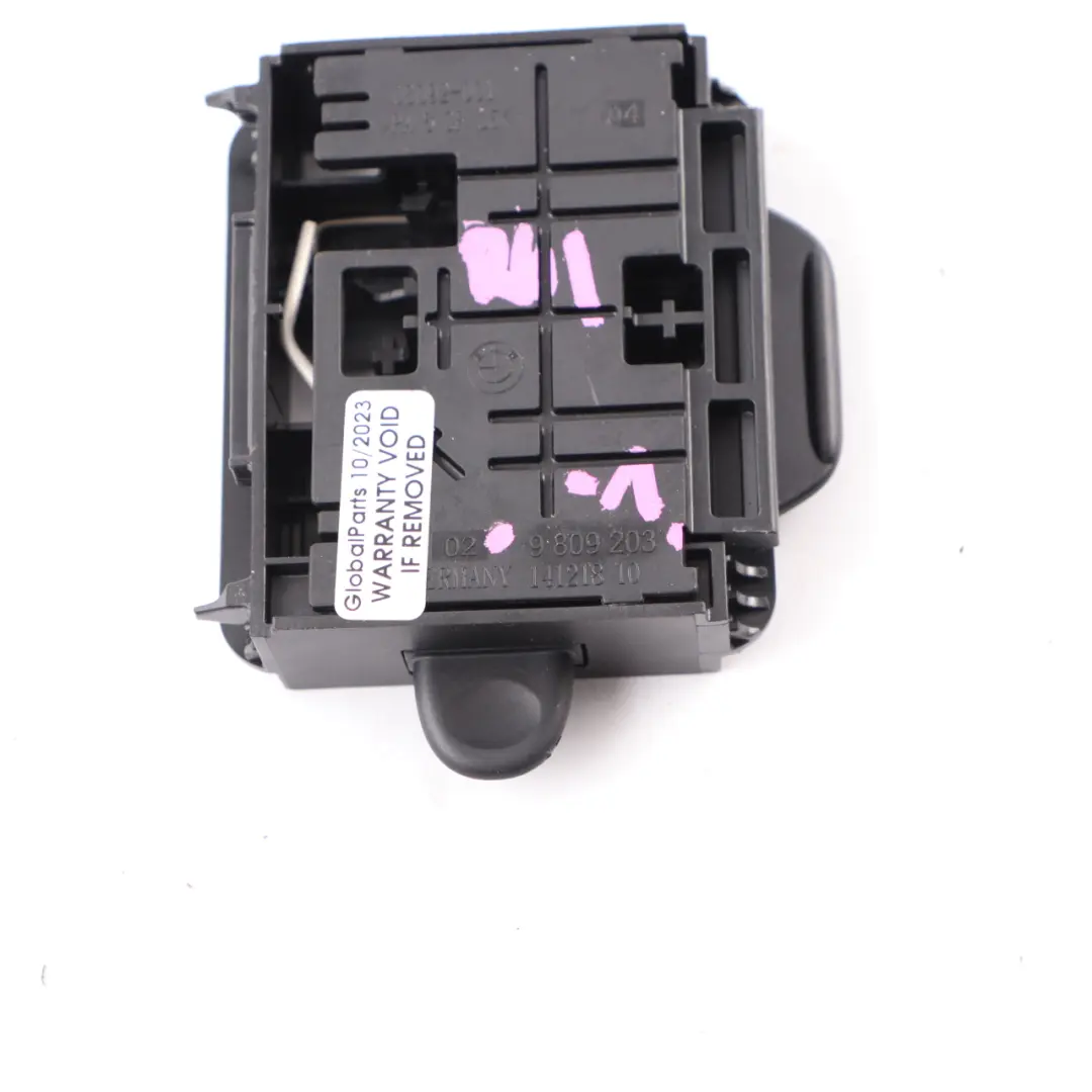 Centre Console Rail Clip Sun Glasses Case Adapter Bracket to Mini R60 R61 with Part number 9809203 Mini R60 R61 Centre Console Rail Clip Sun Glasses Case Adapter Bracket - SKU 9809203-1 - Part number 9809203