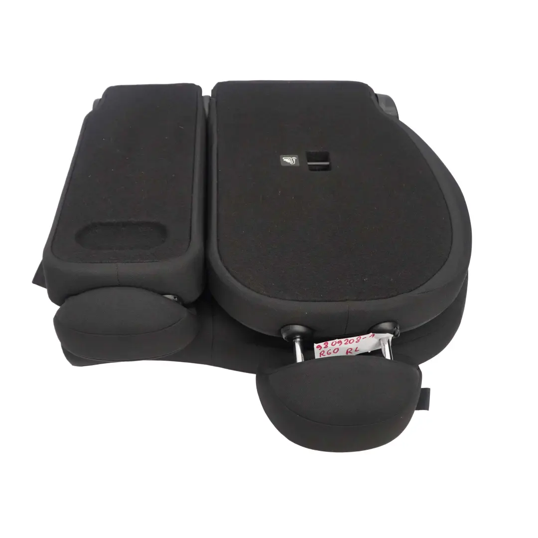 Sedile posteriore sinistro pieghevole Tessuto panno Nero per Mini Cooper R60 con numero di parte 9809208 Mini Cooper R60 Sedile posteriore sinistro pieghevole Tessuto panno Nero - SKU 9809208-1 - Numero di parte 9809208