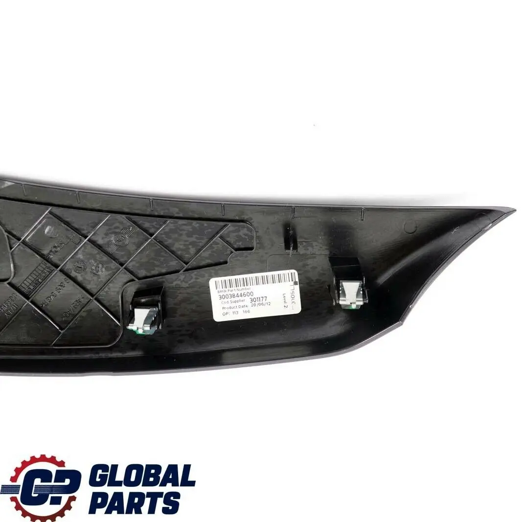 Mini Countryman R60 Acabado Decorativo Console Avant Droite Piano Noir - SKU 9809544 - Numéro de pièce 9809544