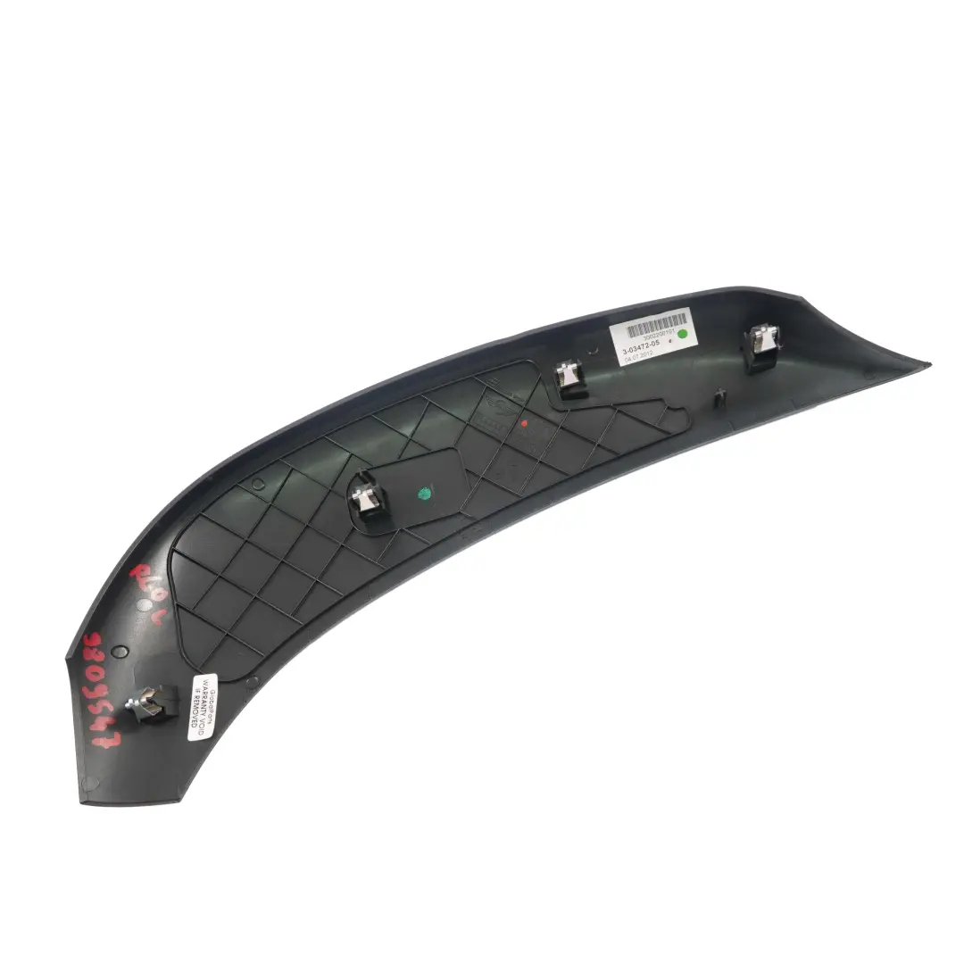 Embellecedor Consola Delantera Izquierda Antracita Oscuro 9801829 para Mini R60 con número de pieza 9809547 Mini R60 Embellecedor Consola Delantera Izquierda Antracita Oscuro 9801829 - SKU 9809547 - Número de pieza 9809547