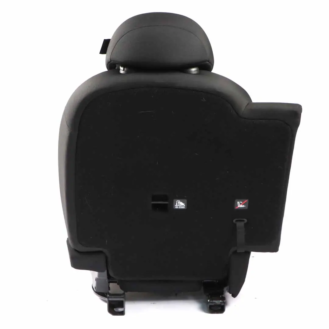 MINI R61 Paceman Cloth Fabric Diagonal Track Carbon Black Rear Left Seat - SKU 9809831 - Part number 9809831