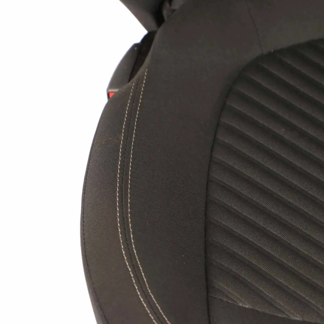 Cloth Fabric Diagonal Track Carbon Black Rear Left Seat to MINI R61 Paceman with Part number 9809831 MINI R61 Paceman Cloth Fabric Diagonal Track Carbon Black Rear Left Seat - SKU 9809831 - Part number 9809831