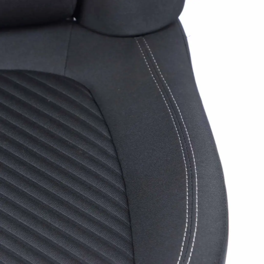 Cloth Fabric Diagonal Track Carbon Black Rear Left Seat to MINI R61 Paceman with Part number 9809831 MINI R61 Paceman Cloth Fabric Diagonal Track Carbon Black Rear Left Seat - SKU 9809831 - Part number 9809831