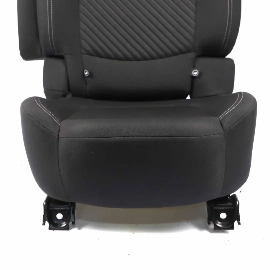 Cloth Fabric Diagonal Track Carbon Black Rear Left Seat to MINI R61 Paceman with Part number 9809831 MINI R61 Paceman Cloth Fabric Diagonal Track Carbon Black Rear Left Seat - SKU 9809831 - Part number 9809831
