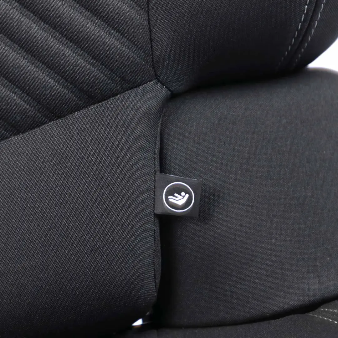 Cloth Fabric Diagonal Track Carbon Black Rear Left Seat to MINI R61 Paceman with Part number 9809831 MINI R61 Paceman Cloth Fabric Diagonal Track Carbon Black Rear Left Seat - SKU 9809831 - Part number 9809831