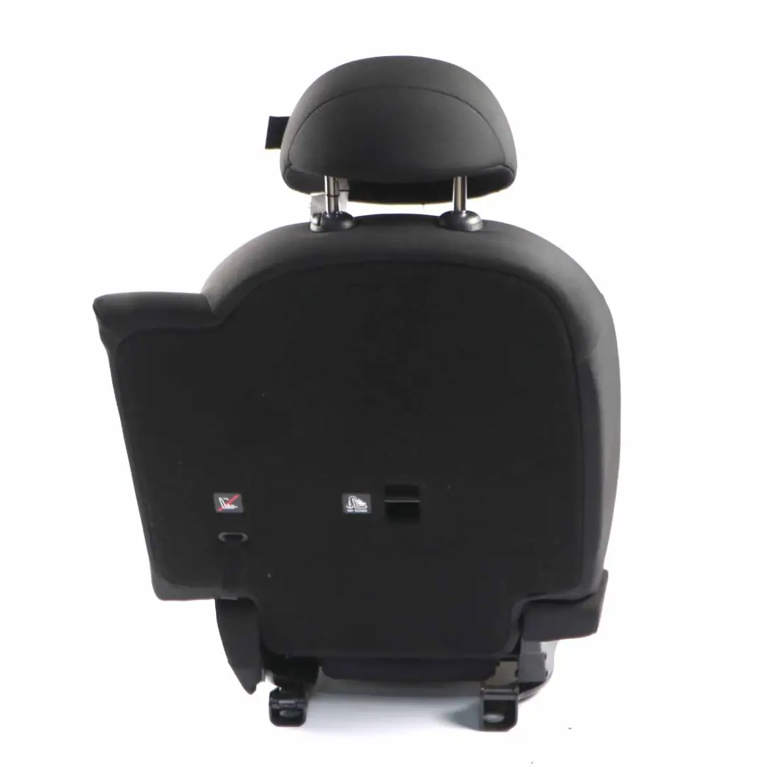 Cloth Fabric Diagonal Track Carbon Black Rear Right O/S Seat to MINI R61 Paceman with Part number 9809832 MINI R61 Paceman Cloth Fabric Diagonal Track Carbon Black Rear Right O/S Seat - SKU 9809832 - Part number 9809832