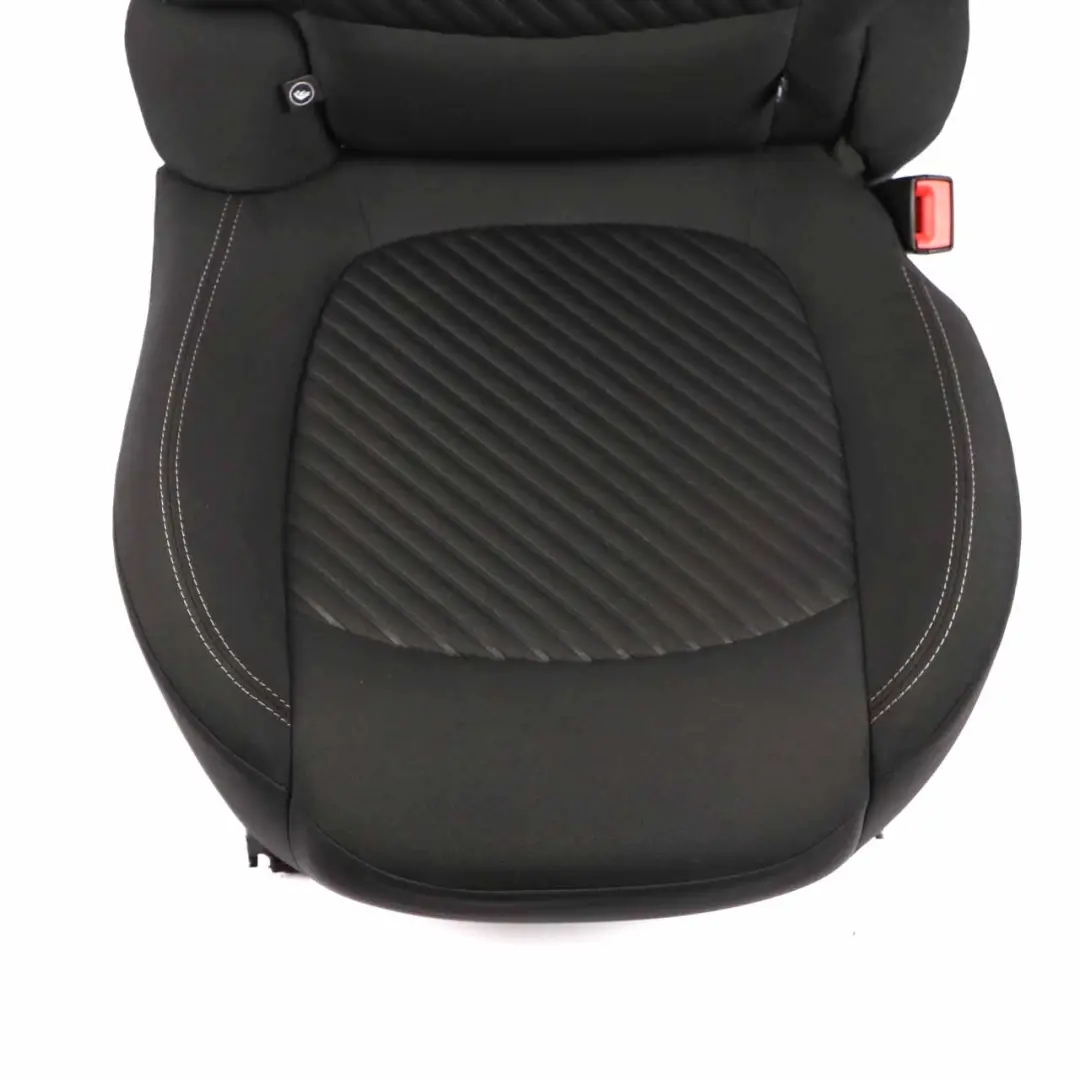Cloth Fabric Diagonal Track Carbon Black Rear Right O/S Seat to MINI R61 Paceman with Part number 9809832 MINI R61 Paceman Cloth Fabric Diagonal Track Carbon Black Rear Right O/S Seat - SKU 9809832 - Part number 9809832