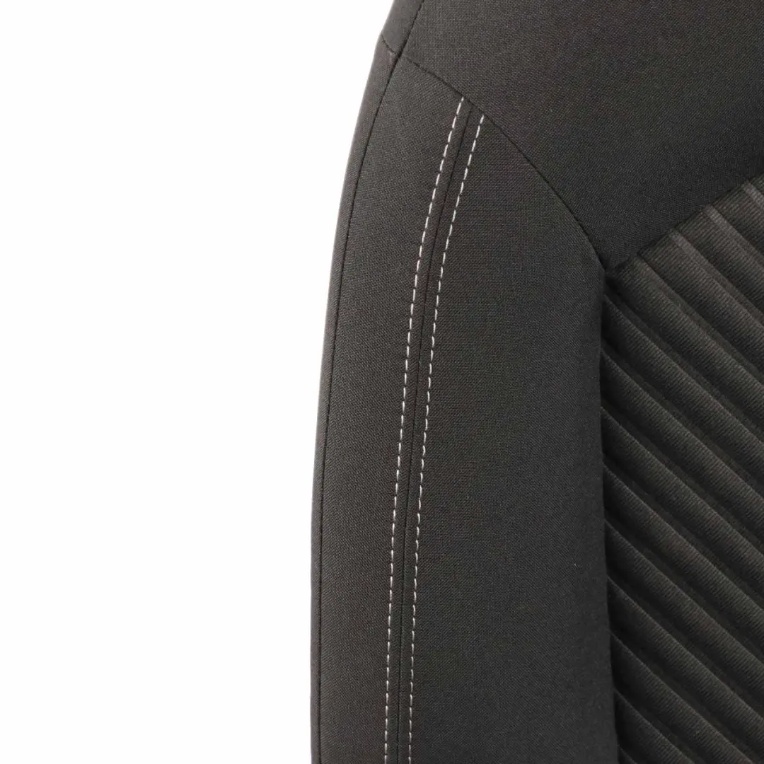 Cloth Fabric Diagonal Track Carbon Black Rear Right O/S Seat to MINI R61 Paceman with Part number 9809832 MINI R61 Paceman Cloth Fabric Diagonal Track Carbon Black Rear Right O/S Seat - SKU 9809832 - Part number 9809832