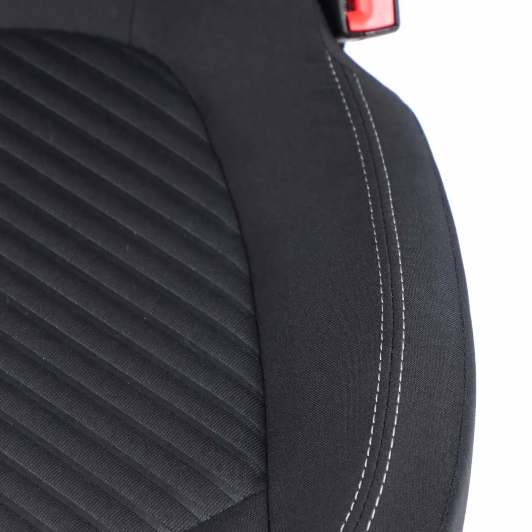 Cloth Fabric Diagonal Track Carbon Black Rear Right O/S Seat to MINI R61 Paceman with Part number 9809832 MINI R61 Paceman Cloth Fabric Diagonal Track Carbon Black Rear Right O/S Seat - SKU 9809832 - Part number 9809832