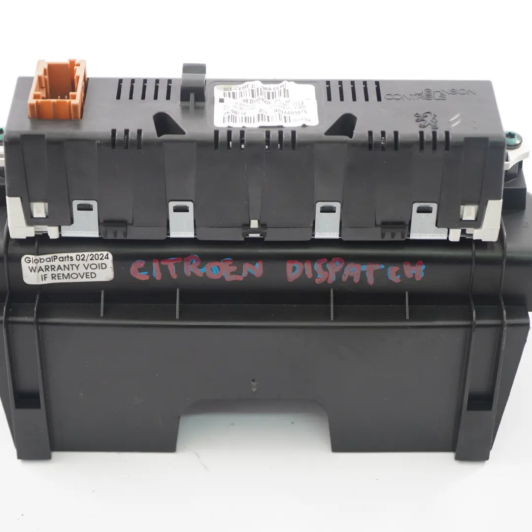  Display Screen Citroen Dispatch Dashboard On Board Dash Monitor - SKU 9809842880 - Part number 9809842880