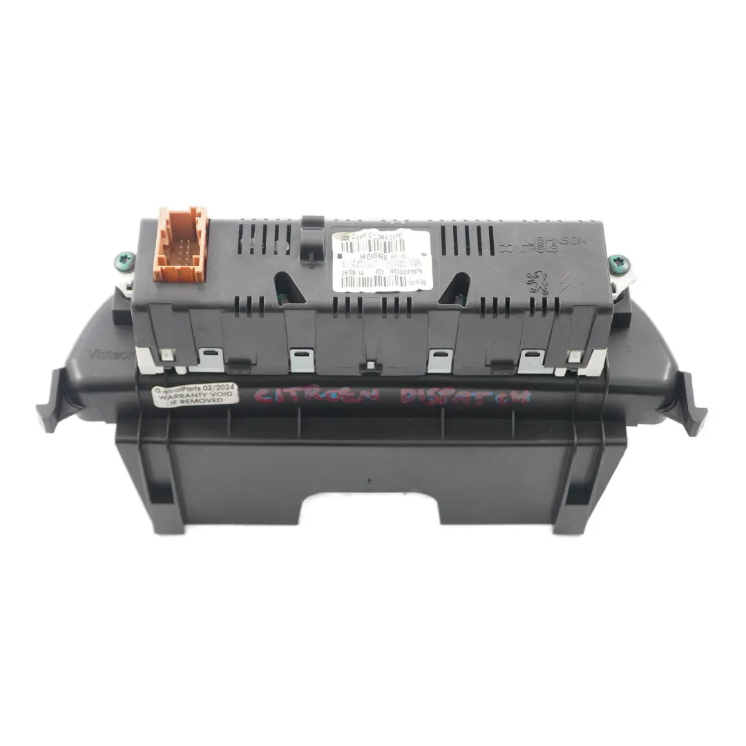  Display Screen Citroen Dispatch Dashboard On Board Dash Monitor - SKU 9809842880 - Part number 9809842880