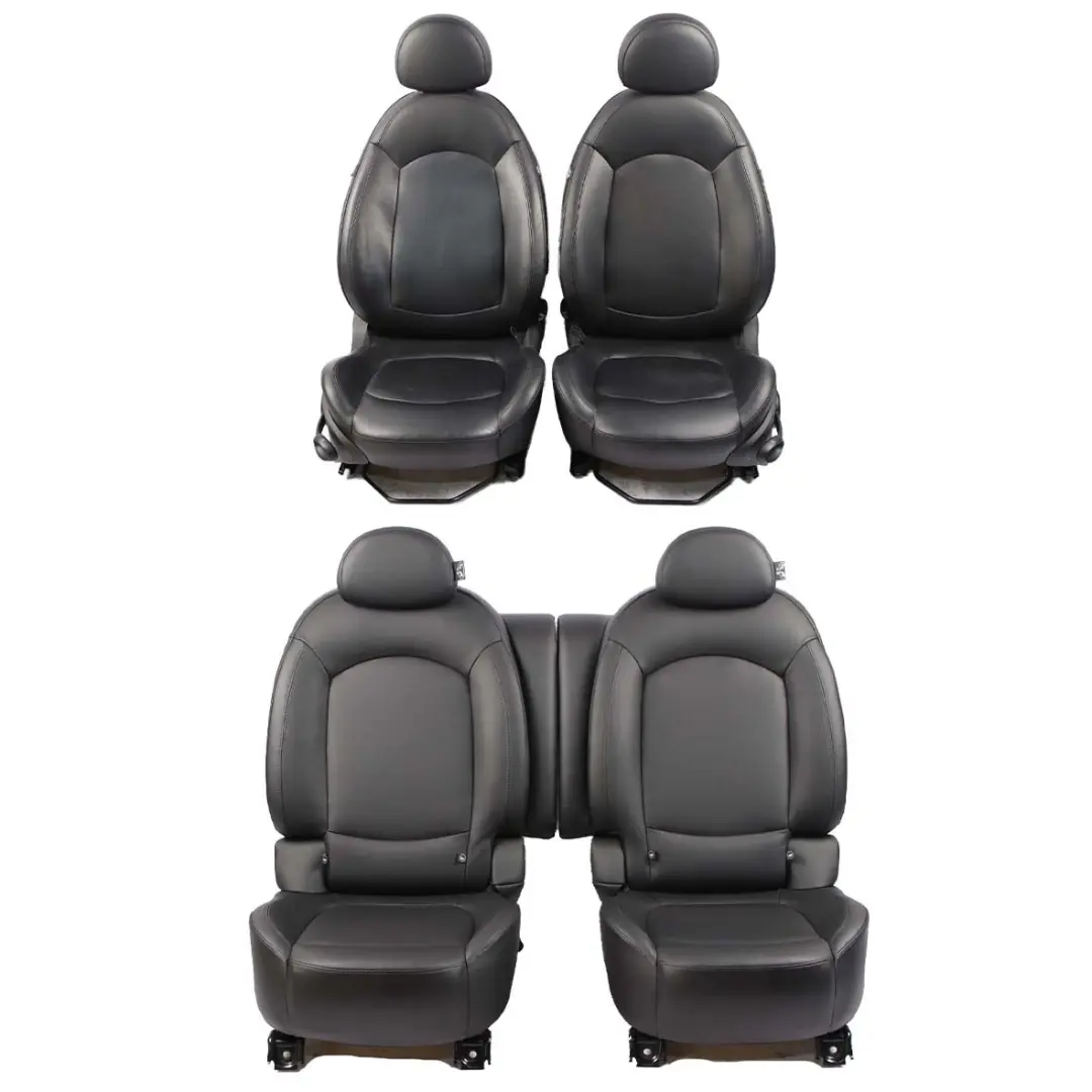 Seats Mini Paceman R61 Cooper Full Black Leather Gravity Front Rear Seat Set to with Part number 9809925 Seats Mini Paceman R61 Cooper Full Black Leather Gravity Front Rear Seat Set - SKU 9809925 - Part number 9809925