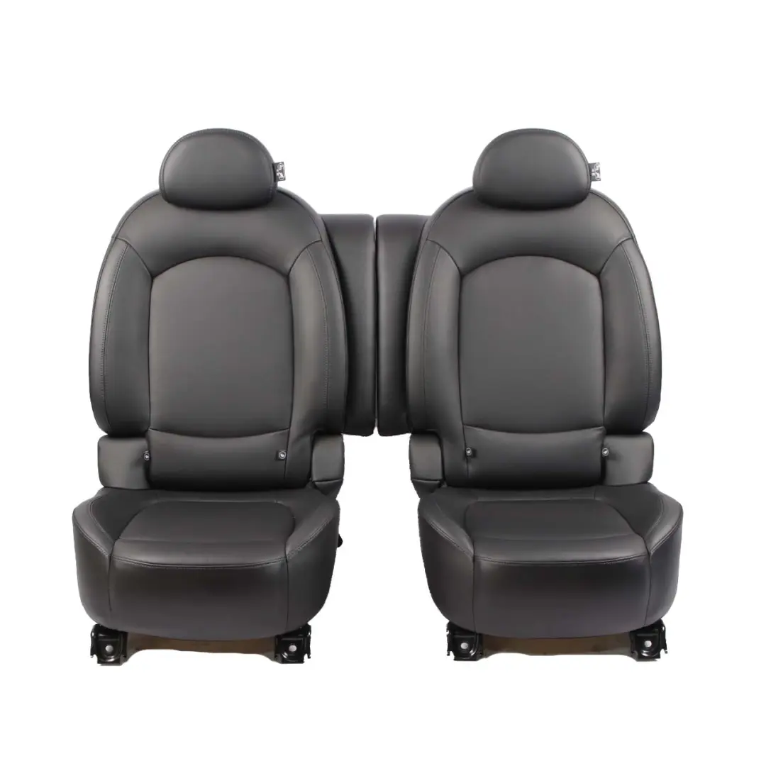 Seats Mini Paceman R61 Cooper Full Black Leather Gravity Front Rear Seat Set to with Part number 9809925 Seats Mini Paceman R61 Cooper Full Black Leather Gravity Front Rear Seat Set - SKU 9809925 - Part number 9809925