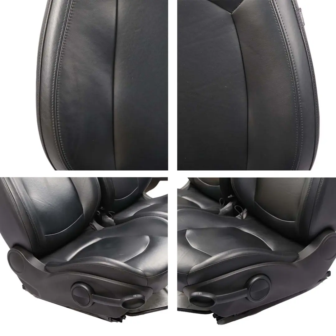 Seats Mini Paceman R61 Cooper Full Black Leather Gravity Front Rear Seat Set to with Part number 9809925 Seats Mini Paceman R61 Cooper Full Black Leather Gravity Front Rear Seat Set - SKU 9809925 - Part number 9809925