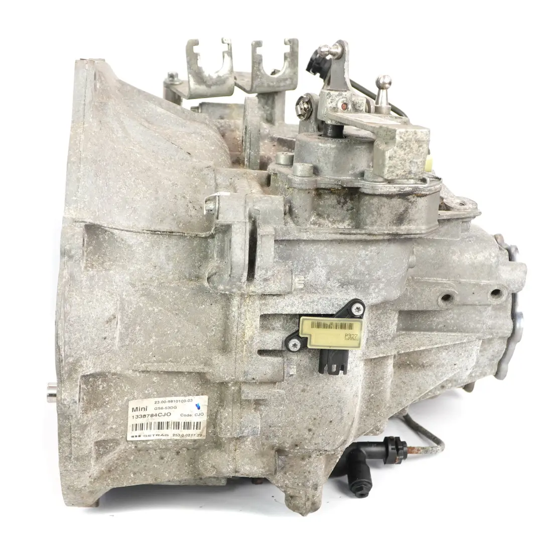 N47N Manual Gearbox GS6-53DG CJO WARRANTY to Mini Cooper D ALL4 R60 R61 with Part number 9810109 Mini Cooper D ALL4 R60 R61 N47N Manual Gearbox GS6-53DG CJO WARRANTY - SKU 9810109 - Part number 9810109