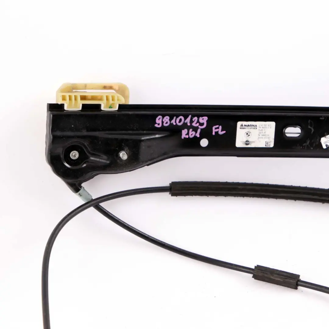 Lève Vitre Mini Cooper R61 Paceman Avec Moteur Avant Gauche 9808785 pour à propos du numéro de pièce 9810129 Lève Vitre Mini Cooper R61 Paceman Avec Moteur Avant Gauche 9808785 - SKU 9810129 - Numéro de pièce 9810129