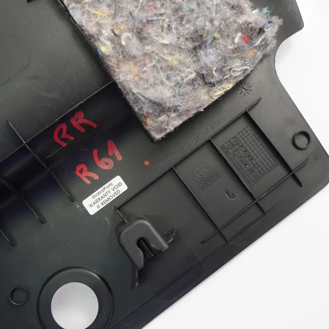 Mini R61 Paceman Panneau d'habillage de seuil de porte gauche Noir - SKU 9810371 - Numéro de pièce 9810371