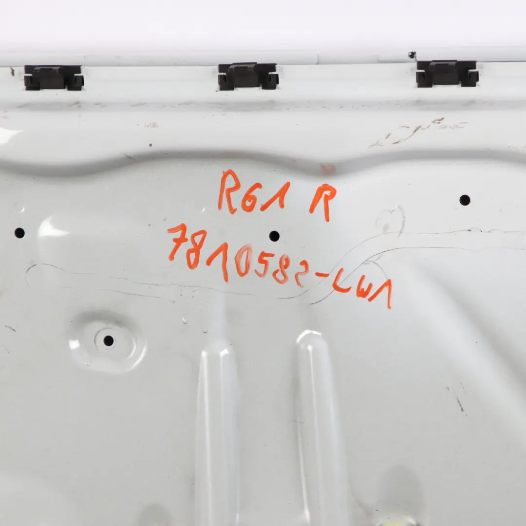 Front Door MINI R61 Cooper Paceman Right O/S Shell Light White - B15 to with Part number 9810592 Front Door MINI R61 Cooper Paceman Right O/S Shell Light White - B15 - SKU 9810592-LW1 - Part number 9810592