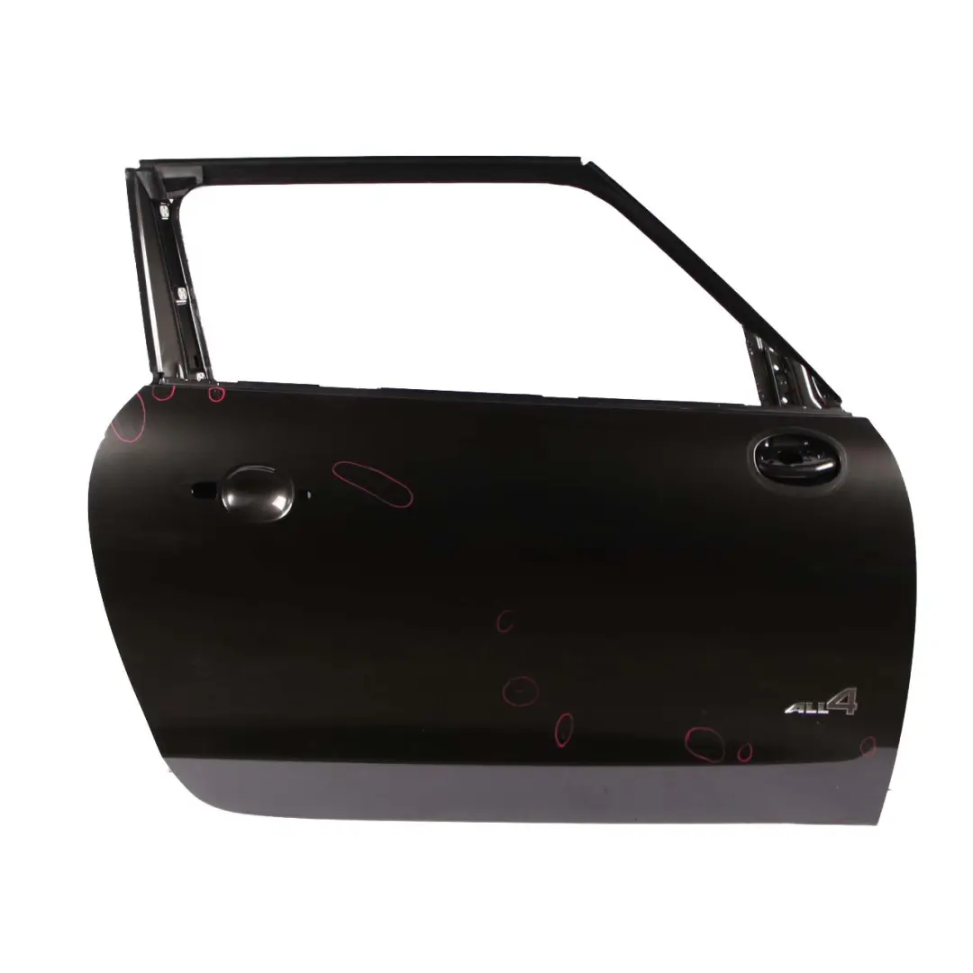  Front Door MINI R61 Cooper Paceman Right O/S Shell Midnight Grey Metallic - C12 - SKU 9810592-MNG - Part number 9810592