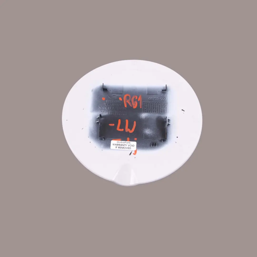 Flap Mini R61 Paceman Fuel Filler Cover Cap Light White B15 9808990 to Fuel with Part number 9810804 Fuel Flap Mini R61 Paceman Fuel Filler Cover Cap Light White B15 9808990 - SKU 9810804-LW - Part number 9810804