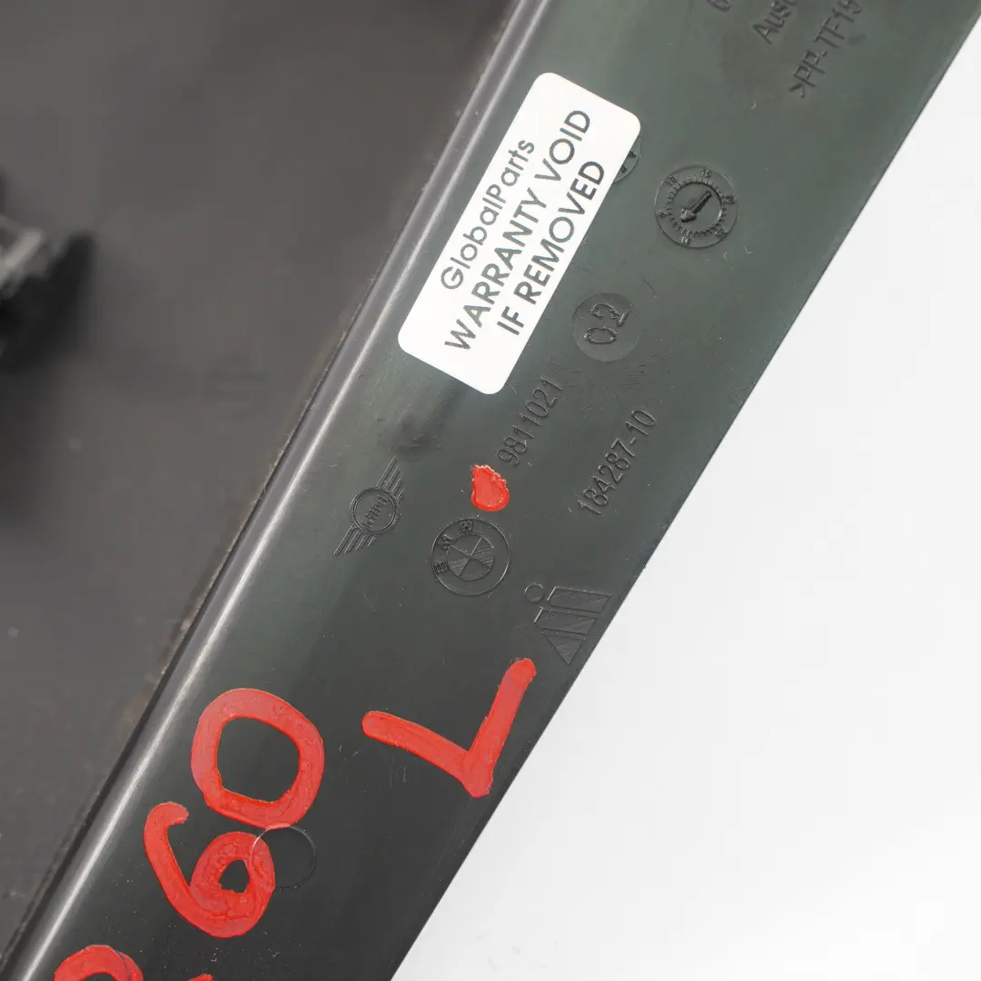 MINI R60 R61 Osłona obudowa deski konsoli lewa - SKU 9811021 - Numer Części 9811021
