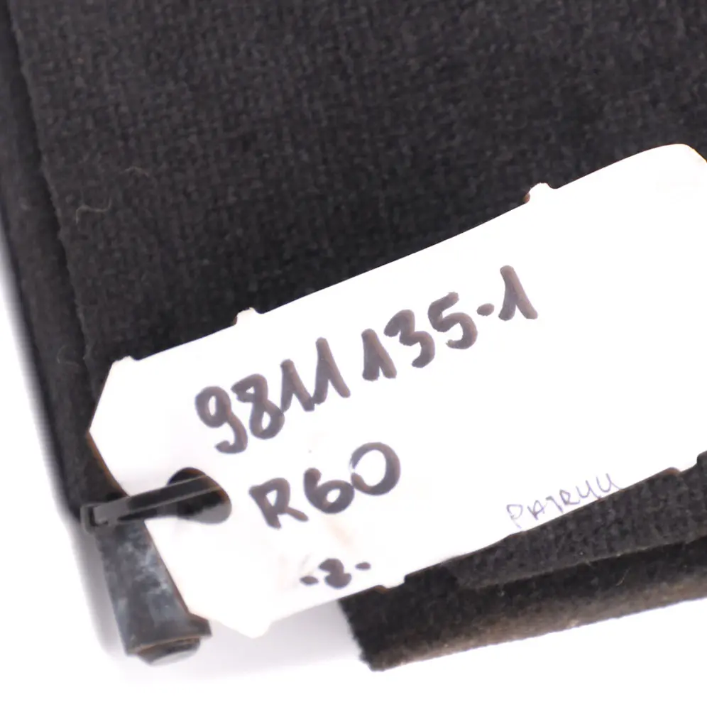 Trunk Floor Boot Carpet Luggage Compartment 9807109 to Mini Countryman R60 with Part number 9811135 Mini Countryman R60 Trunk Floor Boot Carpet Luggage Compartment 9807109 - SKU 9811135-1 - Part number 9811135