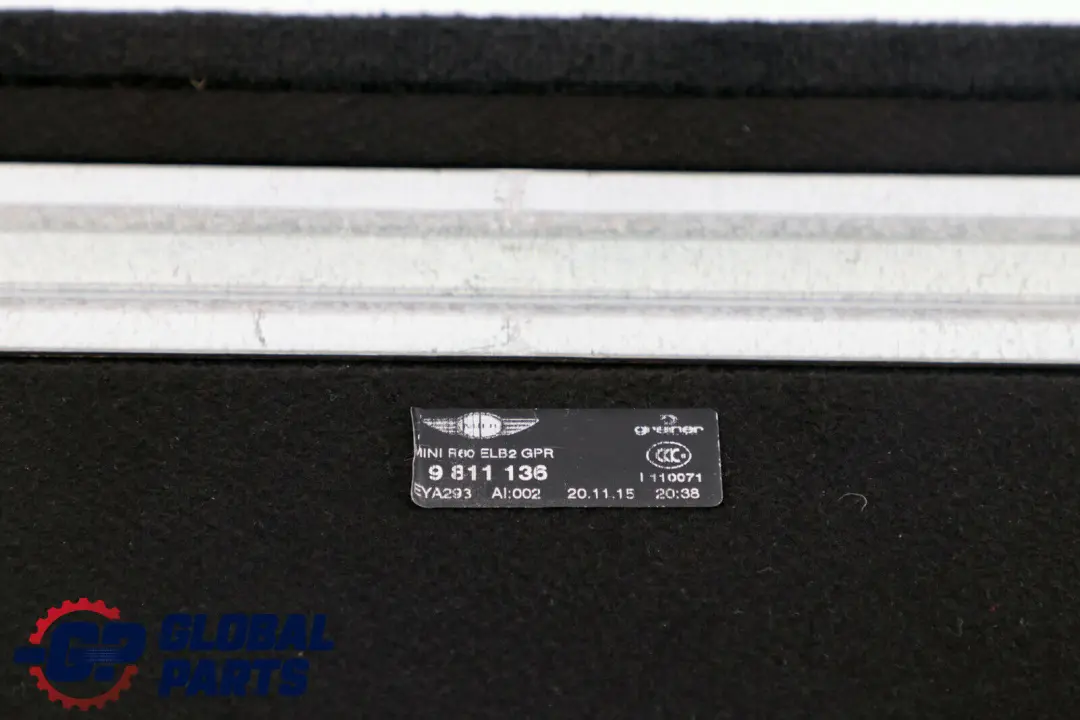 Druga Wykładzina Bagażnika do Mini Countryman R60 o numerze 9811136 Mini Countryman R60 Druga Wykładzina Bagażnika - SKU 9811136 - Numer Części 9811136
