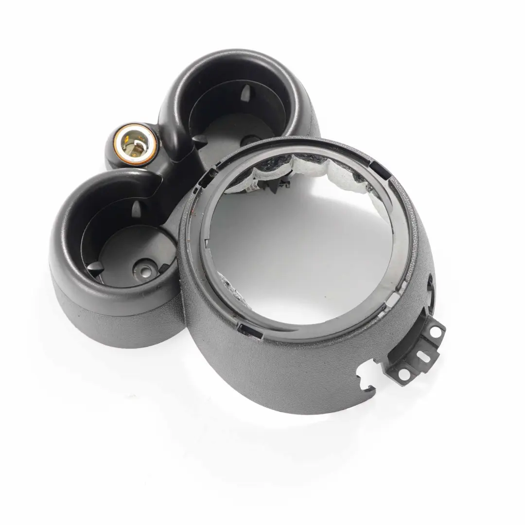 Mini R60 R61 Centre Console Front Trim Panel Cup Holder Cover Black - SKU 9811185-2 - Part number 9811185