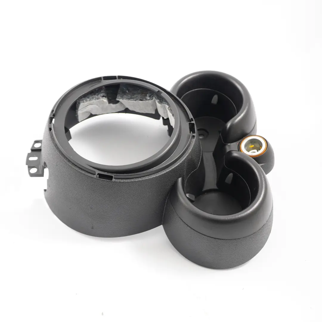 Mini R60 R61 Centre Console Front Trim Panel Cup Holder Cover Black - SKU 9811185-2 - Part number 9811185