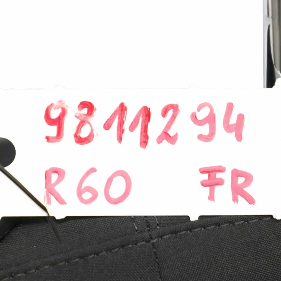 Asiento delantero derecho tela en diagonal para MINI Cooper R60 Countryman Sport con número de pieza 9811294 MINI Cooper R60 Countryman Sport Asiento delantero derecho tela en diagonal - SKU 9811294 - Número de pieza 9811294