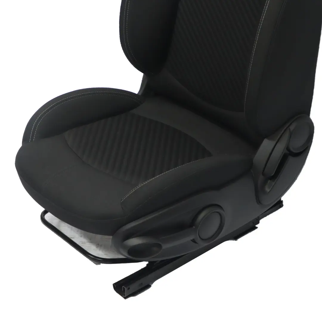 MINI R60 Countryman Sport Cloth Fabric Diagonal Track Grey Front Left N/S Seat - SKU 9811295-1 - Part number 9811295