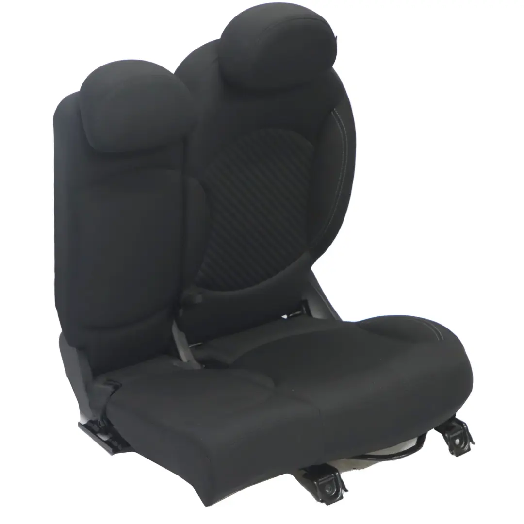 Cloth Fabric Diagonal Track Grey Seam Rear Left Seat to MINI R60 Countryman Sport with Part number 9811298 MINI R60 Countryman Sport Cloth Fabric Diagonal Track Grey Seam Rear Left Seat - SKU 9811298 - Part number 9811298