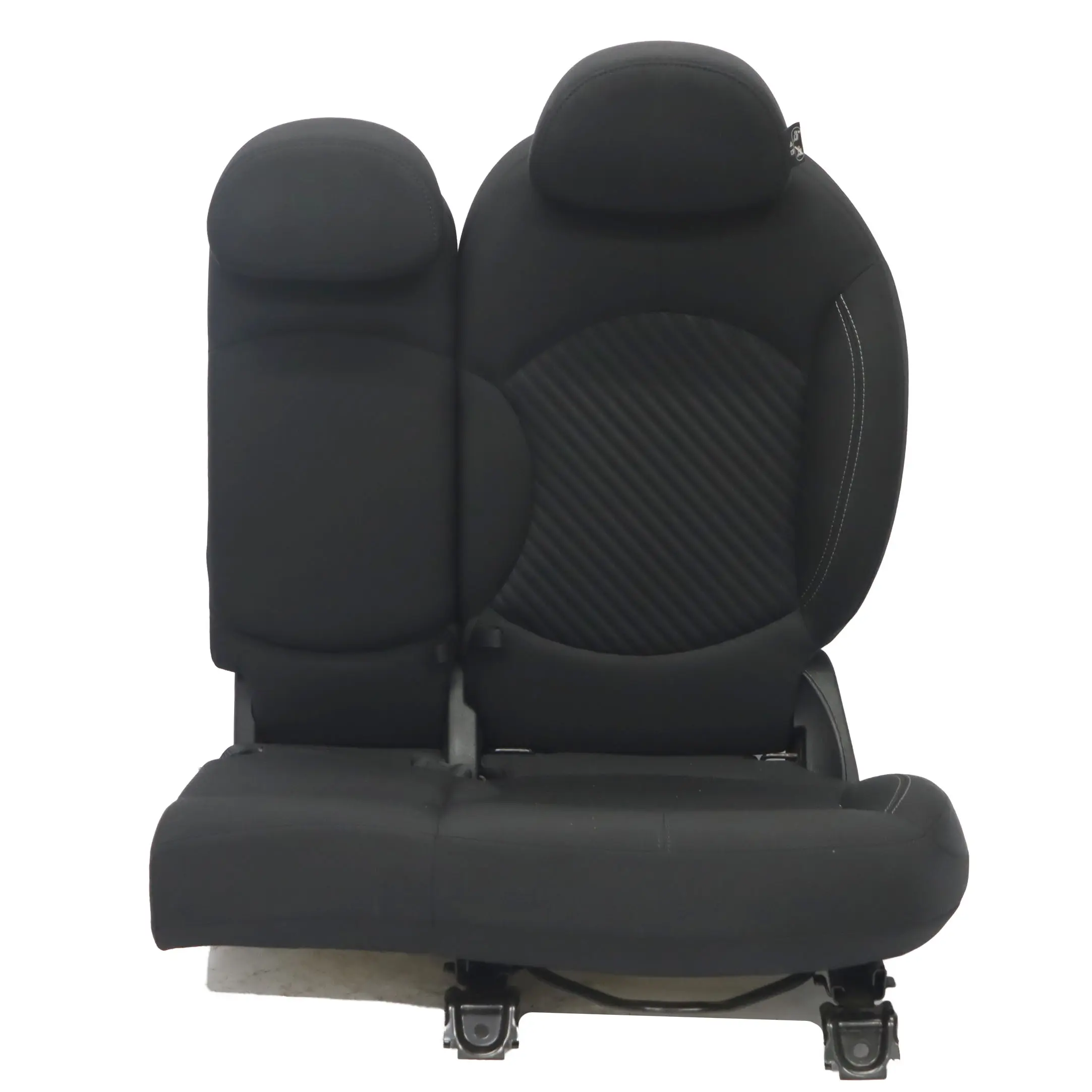 MINI R60 Countryman Sport Asiento trasero izquierdo de tela Diagonal Grey Seam