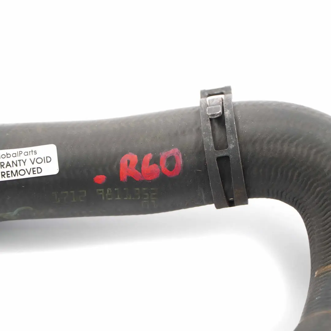 Mini R60 R61 Przewód Wąż Chłodzenia Wody - SKU 9811352 - Numer Części 9811352