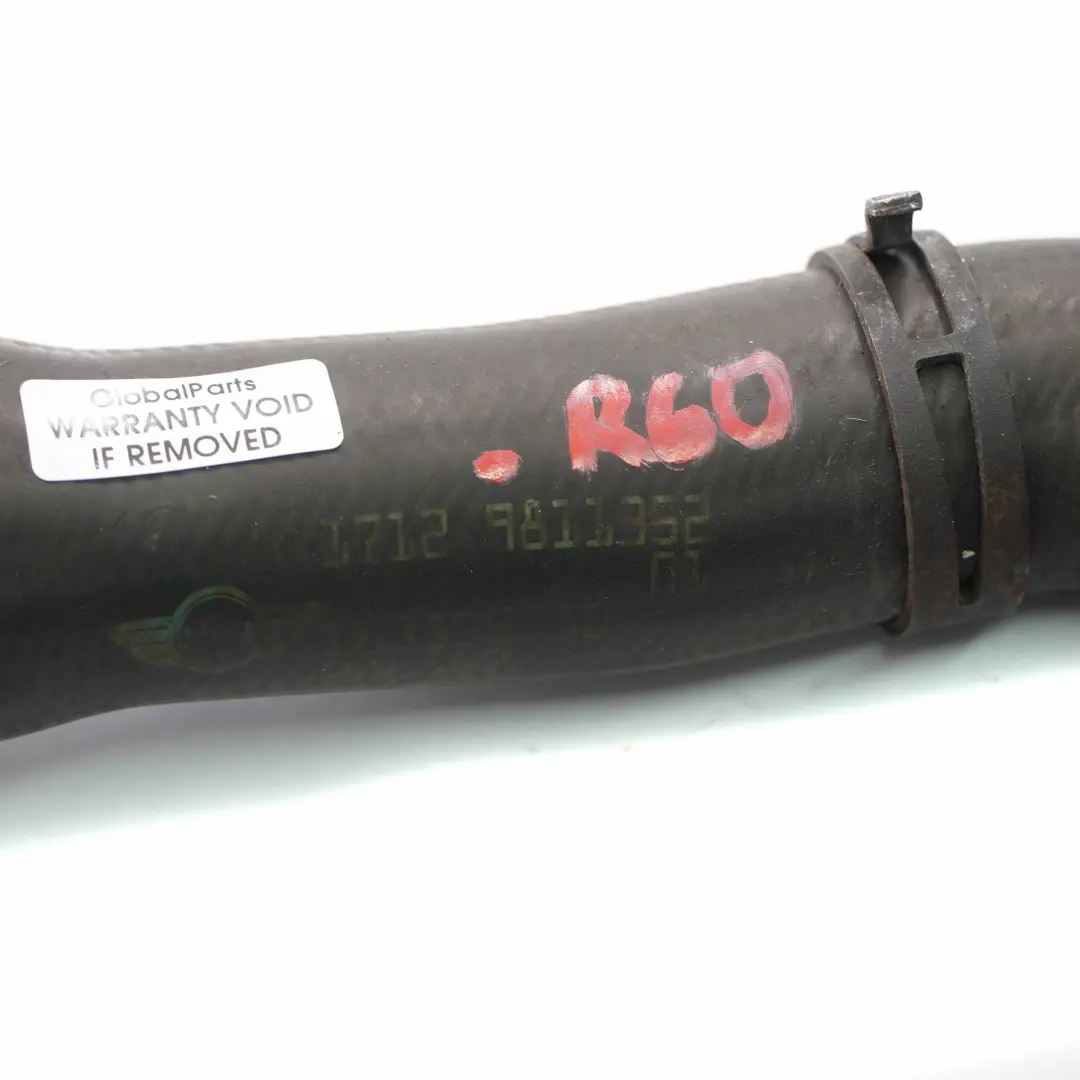 Wasser Schlauch Mini R60 R61 Kühlmittel Kühlerrohr Leitung Kühlung für mit Teilenummer 9811352 Wasser Schlauch Mini R60 R61 Kühlmittel Kühlerrohr Leitung Kühlung - SKU 9811352 - Teilenummer 9811352