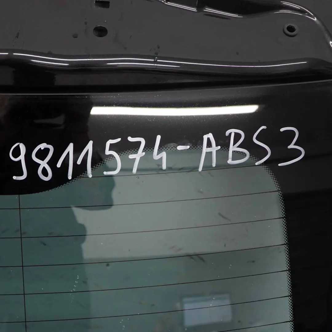 Mini Countryman R60 Boot Trunk Lid Tailgate Rear Absolute Black Metallic B11 - SKU 9811574-ABS3 - Part number 9811574