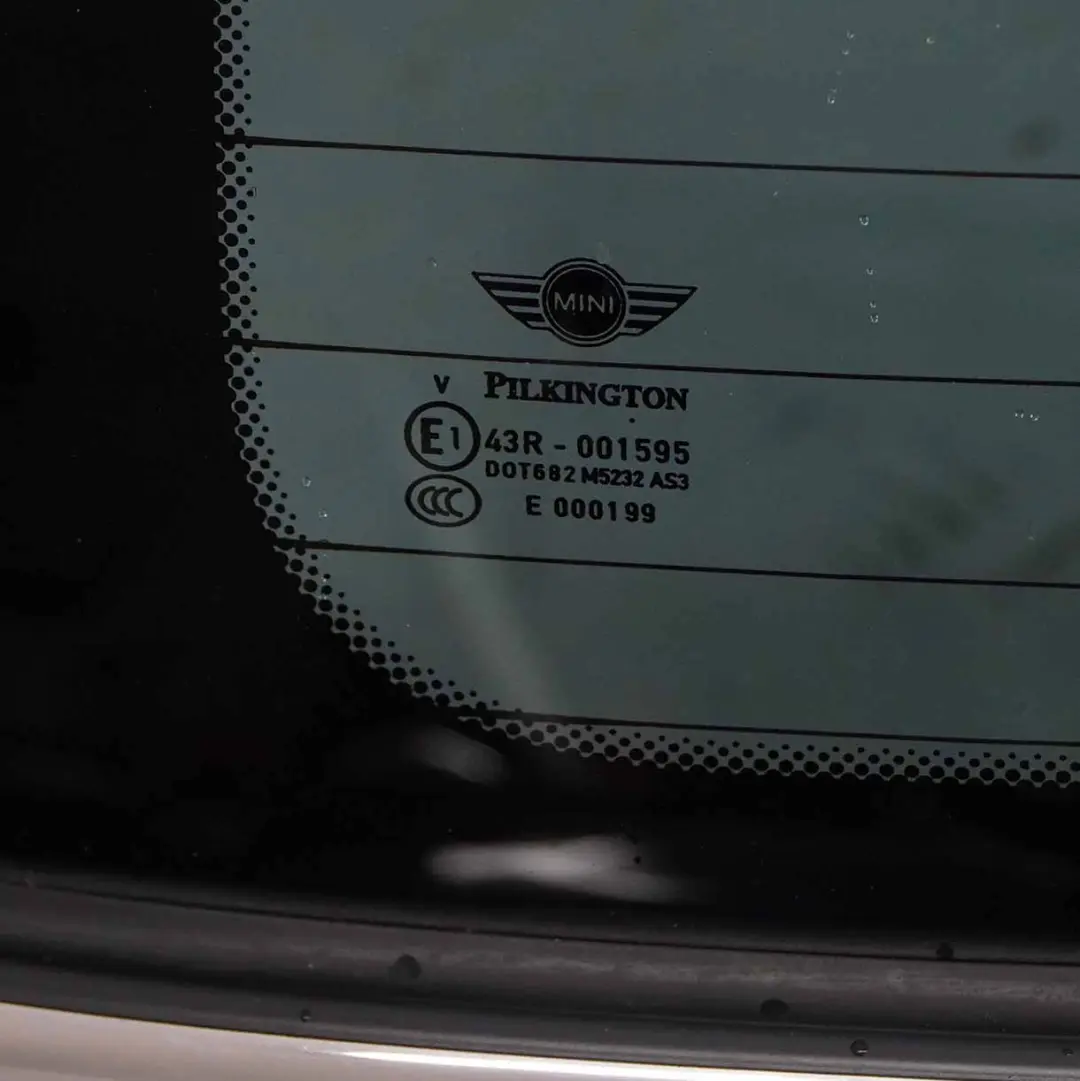 Mini Countryman R60 Boot Trunk Lid Tailgate Rear Absolute Black Metallic B11 - SKU 9811574-ABS3 - Part number 9811574
