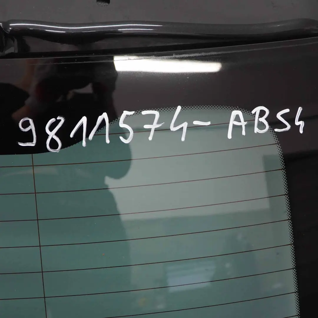 Mini Countryman R60 Boot Trunk Lid Tailgate Rear Absolute Black Metallic B11 - SKU 9811574-ABS4 - Part number 9811574