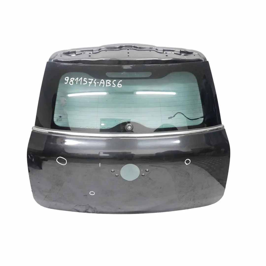 Boot Trunk Lid Tailgate Rear Absolute Black Metallic - B11 to Mini Countryman R60 with Part number 9811574 Mini Countryman R60 Boot Trunk Lid Tailgate Rear Absolute Black Metallic - B11 - SKU 9811574-ABS6 - Part number 9811574