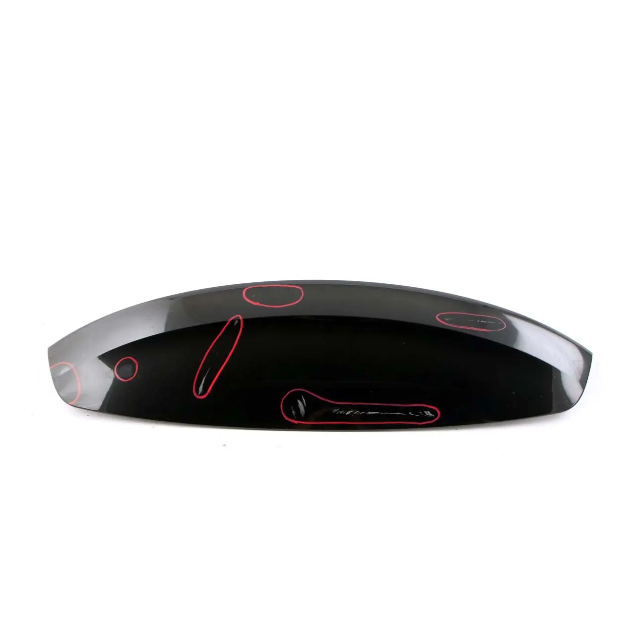 Mini Countryman R60 Spoiler Klapy Bagażnika Tył Czarny Black Metallic - B11