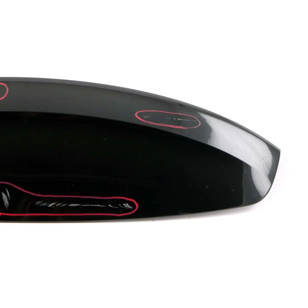 Alerón Trasero Portón Trasero Negro Absoluto Metalizado B11 para Mini Countryman R60 con número de pieza 9811625 Mini Countryman R60 Alerón Trasero Portón Trasero Negro Absoluto Metalizado B11 - SKU 9811625-ABS1 - Número de pieza 9811625