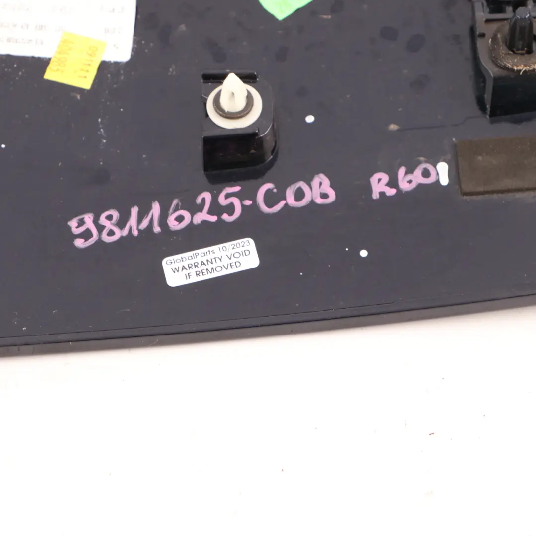 Boot Spoiler Panel Cosmic Blue - B13 9811201 to Mini R60 Countryman Rear Tailgate with Part number 9811625 Mini R60 Countryman Rear Tailgate Boot Spoiler Panel Cosmic Blue - B13 9811201 - SKU 9811625-COB - Part number 9811625