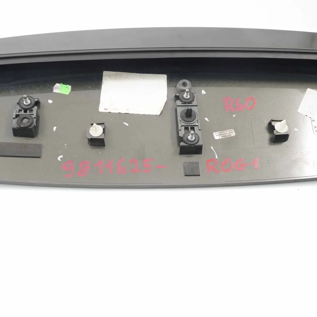 Mini Countryman R60 Rear Tailgate Boot Spoiler Trim Royal Grey Metallic - A48 - SKU 9811625-ROG1 - Part number 9811625