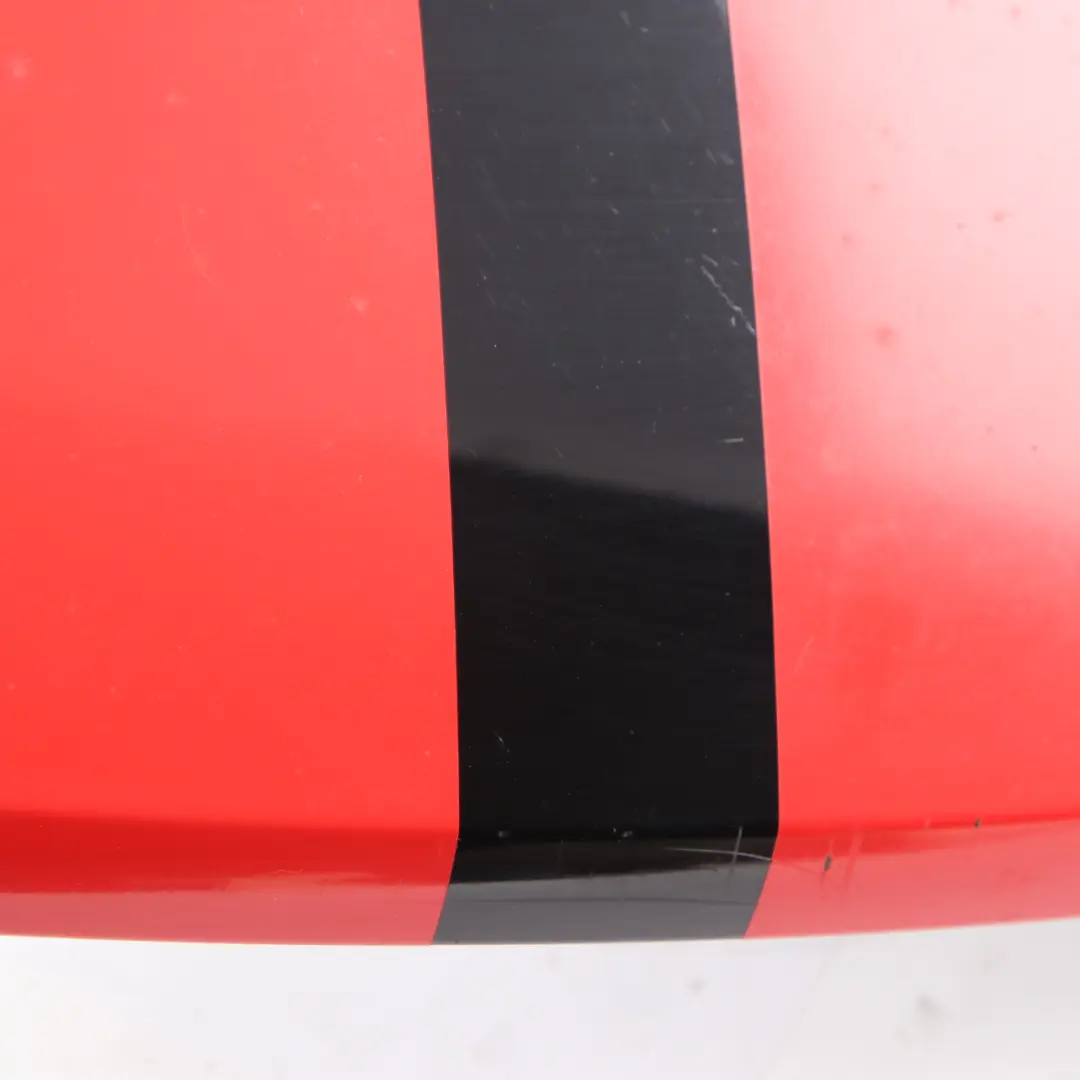 Spoiler Mini R60 Tailgate Boot Trim Red Stripes Absolute Black Metallic B11 to Rear with Part number 9811626 Rear Spoiler Mini R60 Tailgate Boot Trim Red Stripes Absolute Black Metallic B11 - SKU 9811626-ABS1 - Part number 9811626