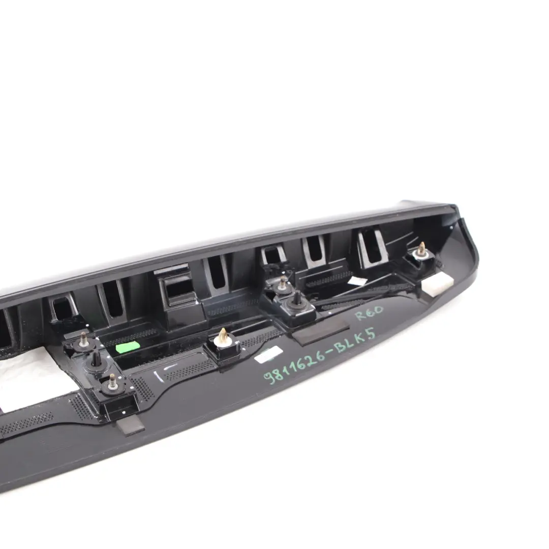 Mini Countryman R60 Spoiler trasero Portón trasero Maletero Embellecedor Negro - SKU 9811626-BLK5 - Número de pieza 9811626